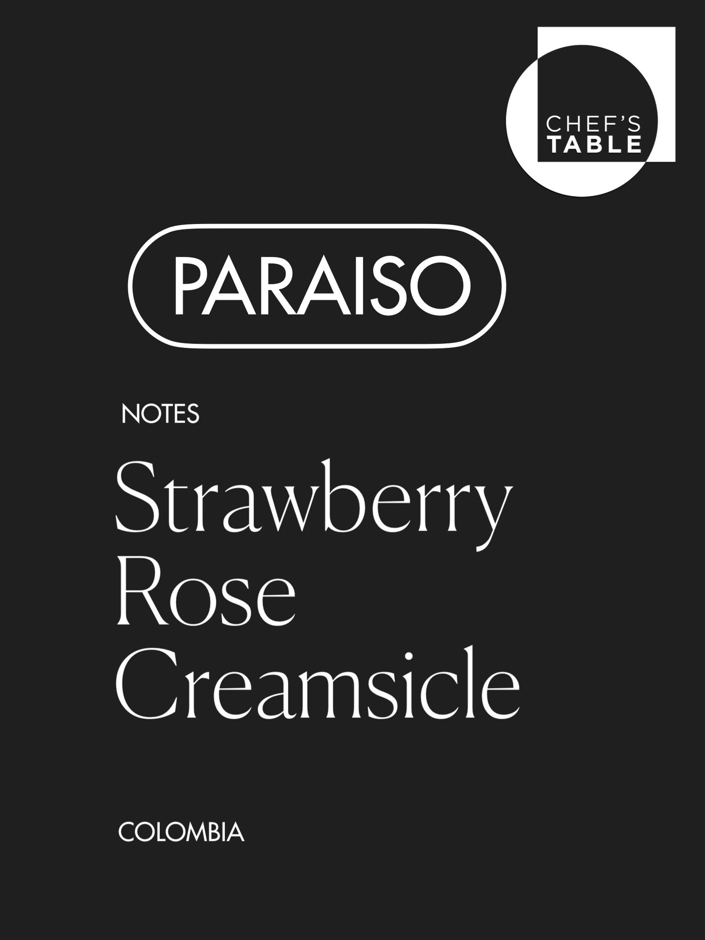 Chef’s Table - Paraiso